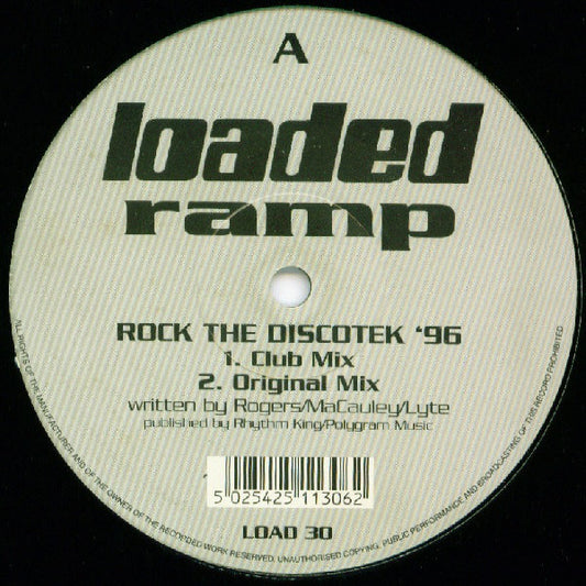 Ramp : Rock The Discotek '96 (12")
