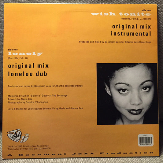 Corrina Joseph : Wish Tonite / Lonely (12")