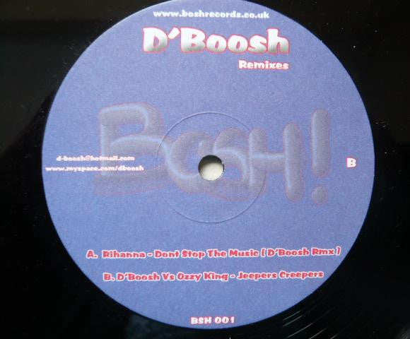 Rihanna / D'Boosh & Ozzy King : D'Boosh Remixes (12", P/Unofficial)