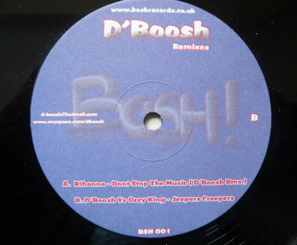 Rihanna / D'Boosh & Ozzy King : D'Boosh Remixes (12", P/Unofficial)