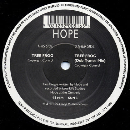 Hope : Tree Frog (12")