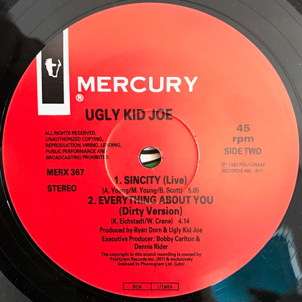 Ugly Kid Joe : Everything About You (12")