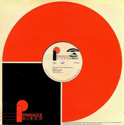 Michael McGloiry : Won't You Let Me Be The One (12")