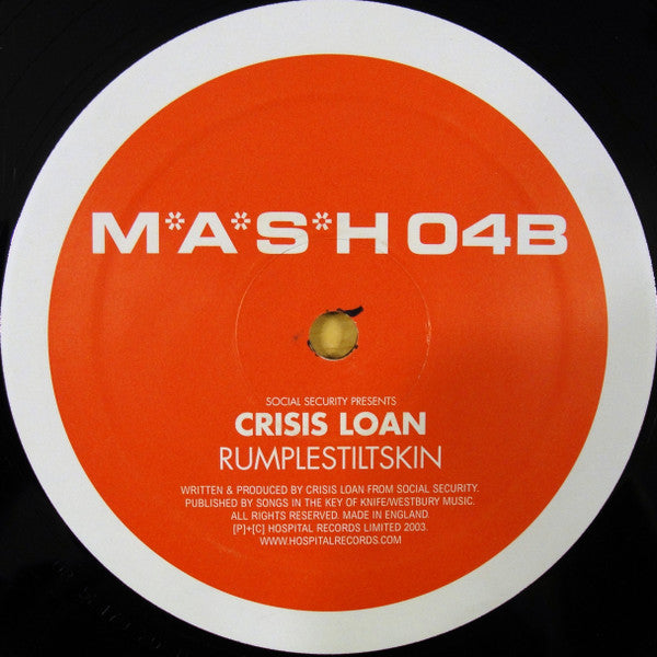 Crisis Loan : Ice Scream / Rumplestiltskin (12")