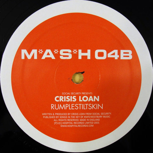Crisis Loan : Ice Scream / Rumplestiltskin (12")