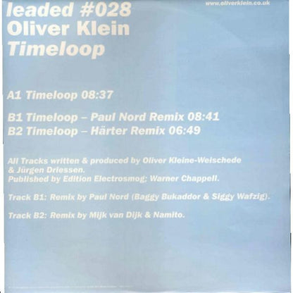 Oliver Klein : Timeloop (12")