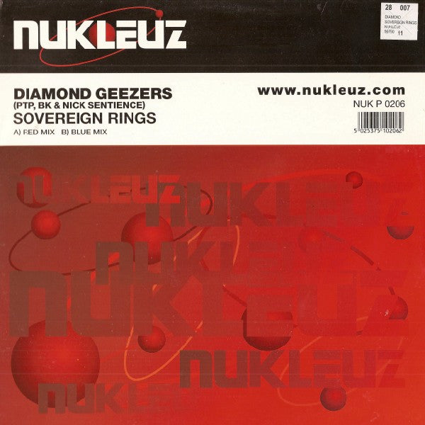 Diamond Geezers : Sovereign Rings (12")
