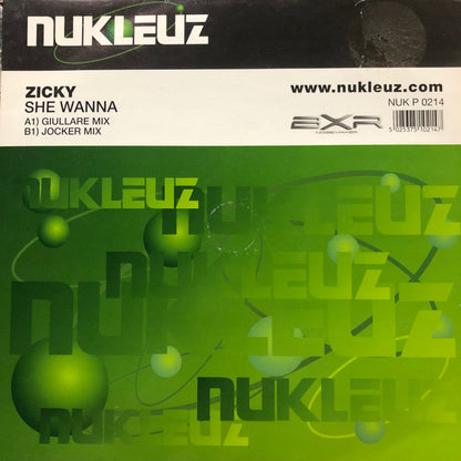 Zicky : She Wanna (12")