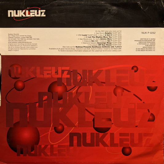 Bob Burns Jnr* : Rock Hard 2000 (12")