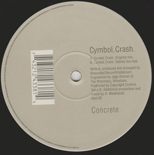 Cymbol (2) : Crash (12")
