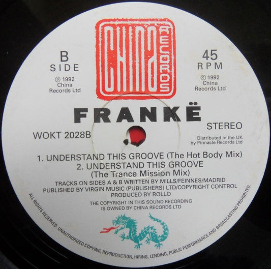 Frankë* : Understand This Groove (12")