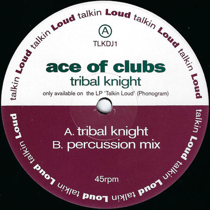 Ace Of Clubs : Tribal Knight (12", Promo)