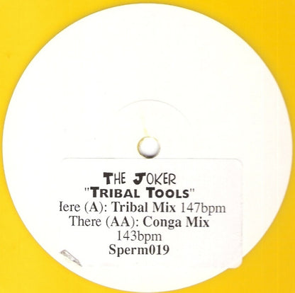 The Joker : Tribal Tools (12", Promo, Yel)