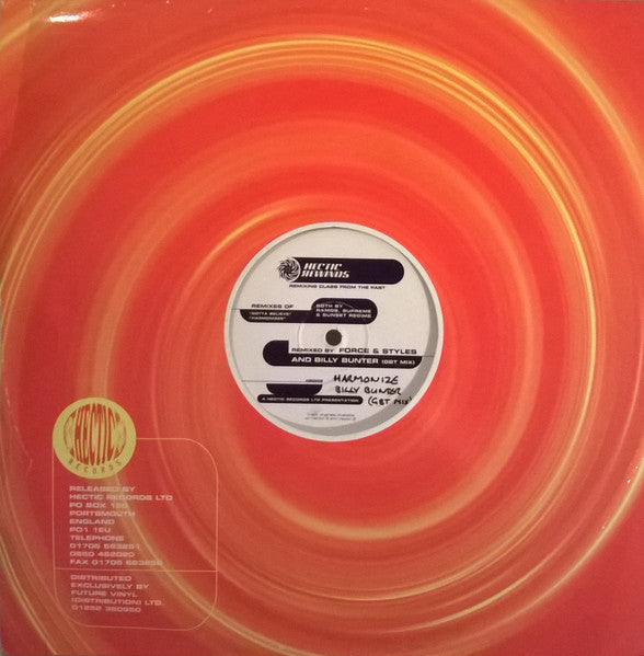 Ramos, Supreme & Sunset Regime : Gotta Believe / Harmonize (Remixes) (12", Ltd)