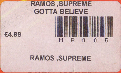 Ramos, Supreme & Sunset Regime : Gotta Believe / Harmonize (Remixes) (12", Ltd)