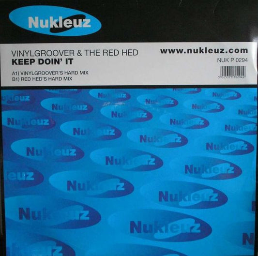 Vinylgroover & The Red Hed : Keep Doin' It (12")