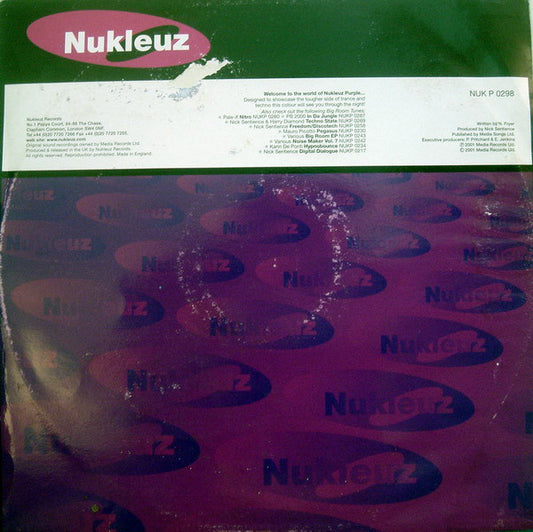 Nick Sentience : Ride The Groove (12")