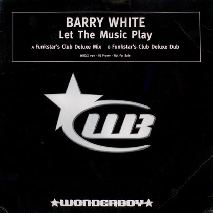 Barry White : Let The Music Play (12", Promo)