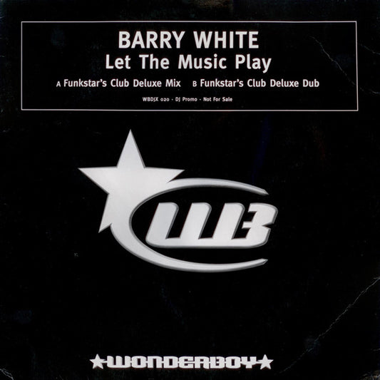 Barry White : Let The Music Play (12", Promo)