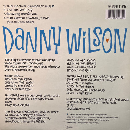 Danny Wilson (2) : The Second Summer Of Love (10", Ltd, Num)