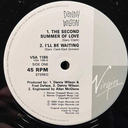 Danny Wilson (2) : The Second Summer Of Love (10", Ltd, Num)