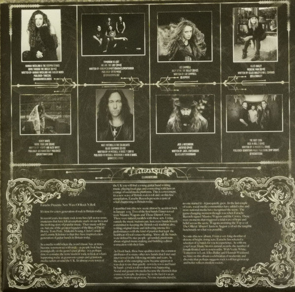 Various : Earache Presents: The New Wave Of Rock 'N' Roll (LP, Comp, Bla)