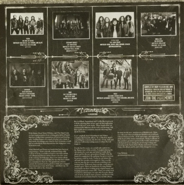 Various : Earache Presents: The New Wave Of Rock 'N' Roll (LP, Comp, Bla)