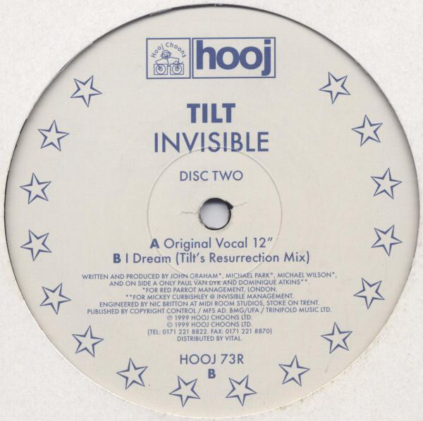 Tilt : Invisible (Disc Two) (12", Promo)