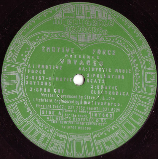 Emotive Force : Voyages (12")