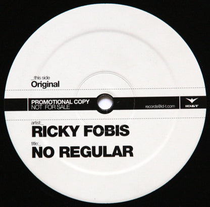 Ricky Fobis : No Regular (12", S/Sided, Promo)