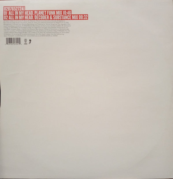 Kosheen : All In My Head (12", Single)