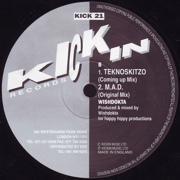 Wishdokta : M.A.D (12")