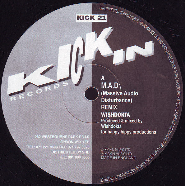 Wishdokta : M.A.D (12")