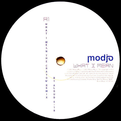 Modjo : What I Mean (2x12", Promo)