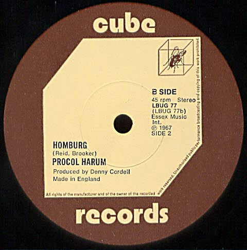 Procol Harum : A Whiter Shade Of Pale (12", Mono)