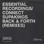 The Supakings : Back & Forth (Remixes) (12", Promo)