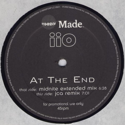 iiO : At The End (2x12", Promo)
