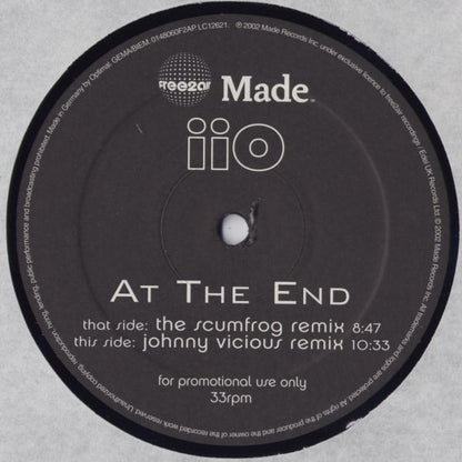 iiO : At The End (2x12", Promo)