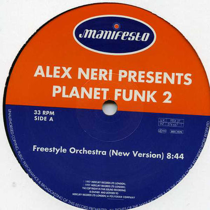 Alex Neri : Planet Funk 2 (12")