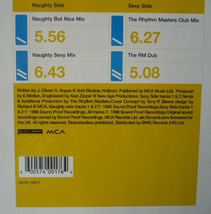 E-Motion : Naughty North Sexy South (12")