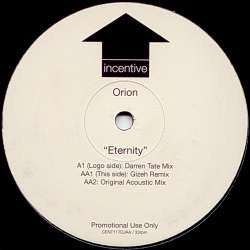 Orion : Eternity (12", Promo)