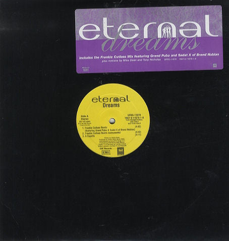 Eternal (2) : Dreams (12", Single, Promo)