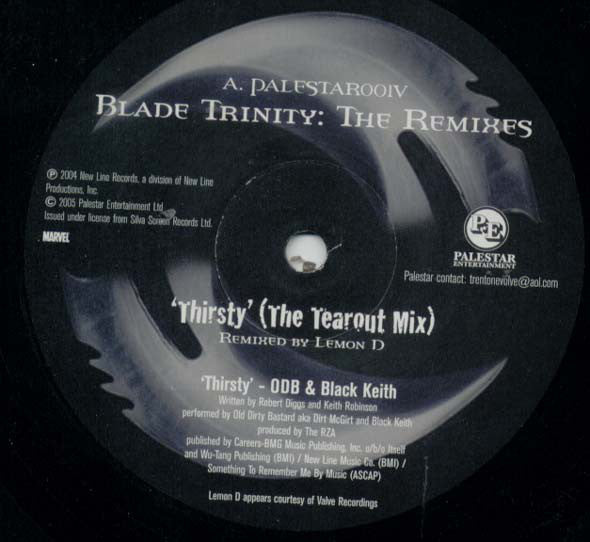 O.D.B.* & Black Keith : Thirsty (The Remixes) (12")