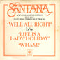 Santana : Well All Right (12", Single, Ltd)