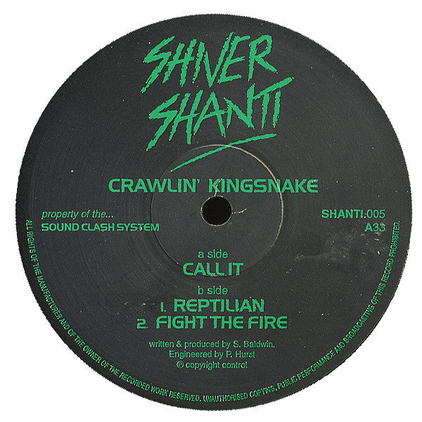Crawlin' Kingsnake : Call It (12")