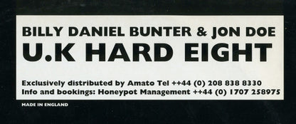 Billy Daniel Bunter & Jon Doe : U.K Hard Eight (12")