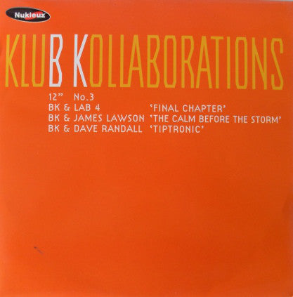 BK : Klub Kollaborations - No. 3 (12")