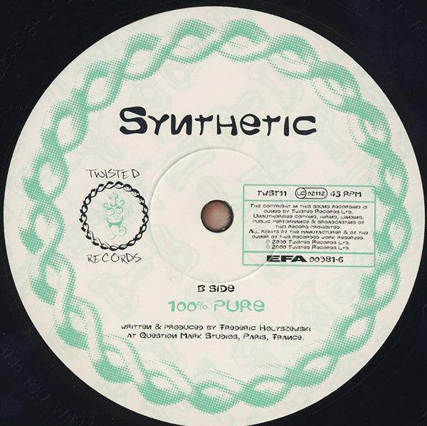 Synthetic : Metal Gear / 100% Pure (12")