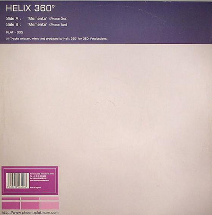 Helix 360 : Memento (12")