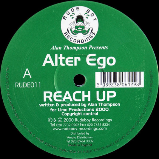 Alter Ego (2) : Reach Up / Insanity (12")